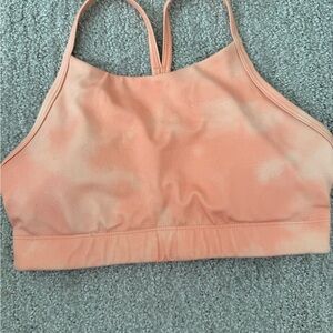 Stori Peach Tie-Dye Sports Bra